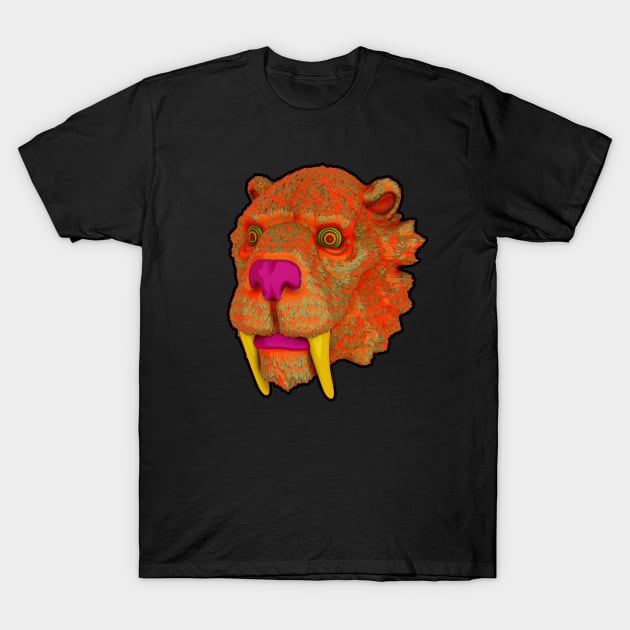 Smilodon T-Shirt by ProudWashingtonian